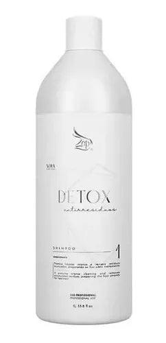 Zap, Detox Antirresiduos, Deep Cleansing Shampoo For Hair, 1L - BUY BRAZIL STORE