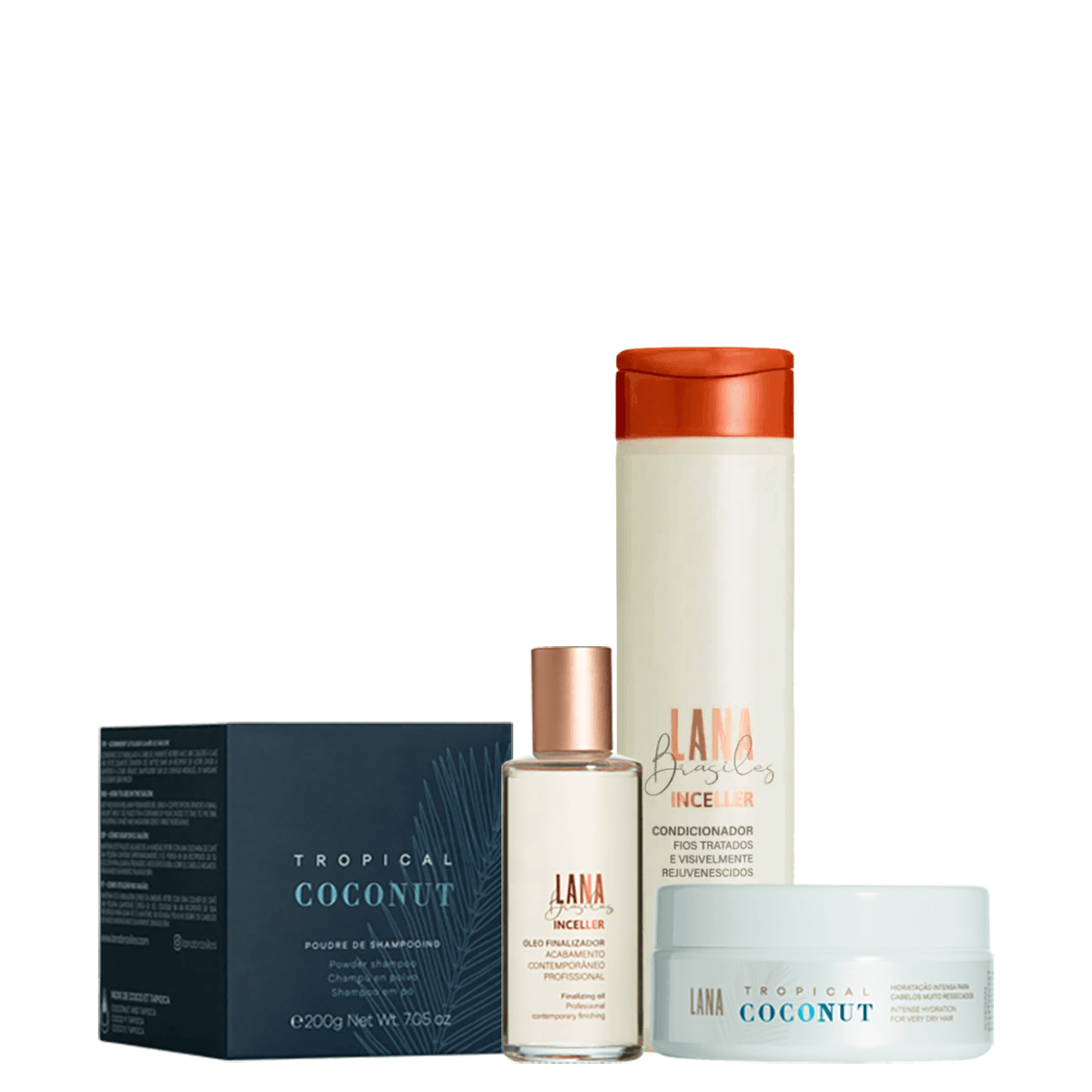 Kit Super Hydration Tropical Coconut - BUY BRAZIL STORE