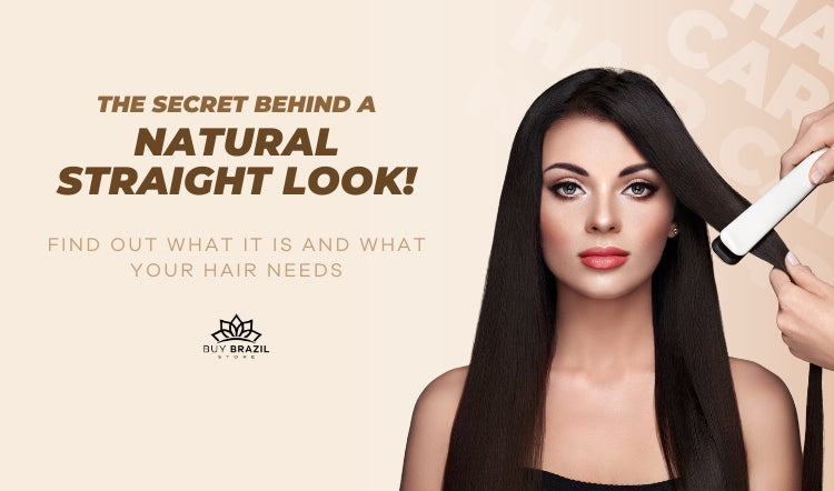 The Secret  Behind a Natural Straight Look