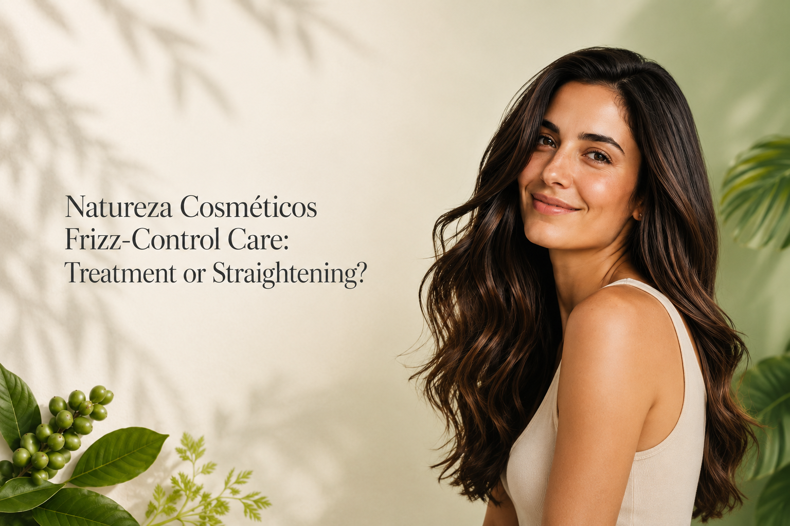 Natureza Cosméticos Frizz-Control Care: Treatment or Straightening?