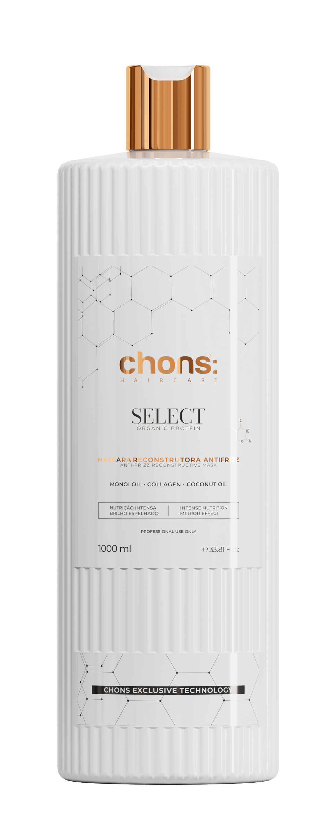 Select Keratin, Select Kertin chons Volume Reduction, Restoring Conditioner For Hair , 1L