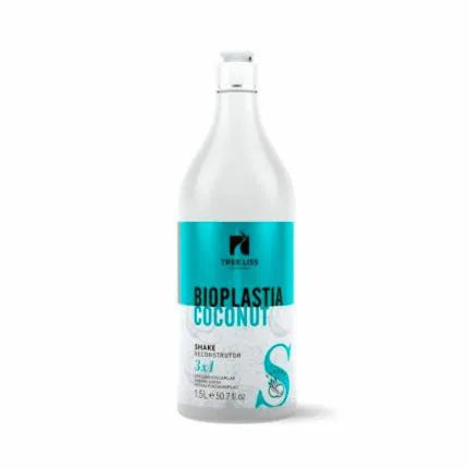Tree Liss, Bioplastia Coconut Shake Reconstrutor S 3x1, Restoring Conditioner For Hair, 1,5L