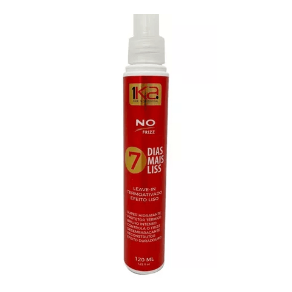 Frasco vermelho de 120 ml do leave-in &