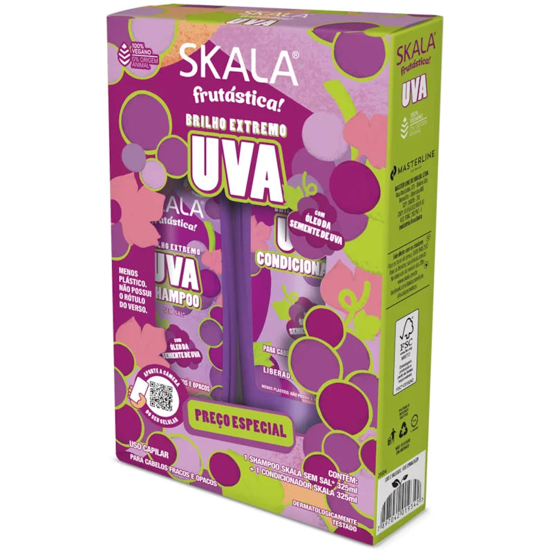 Skala Grape Shampoo and Conditioner Kit