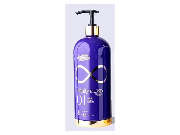 Ana Paula Carvalho, Infinity Blond, Deep Cleansing Shampoo For Hair, 1L