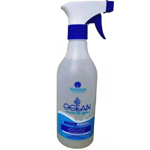Natureza Cosmeticos, Ocean Escova de Agua, Deep Cleansing Shampoo For Hair, 500ml