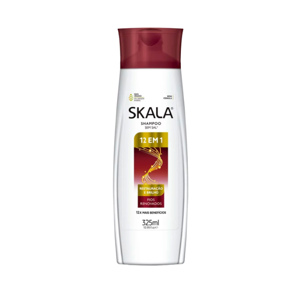 Skala, 12 em 1, Deep Cleansing Shampoo For Hair , 325ml