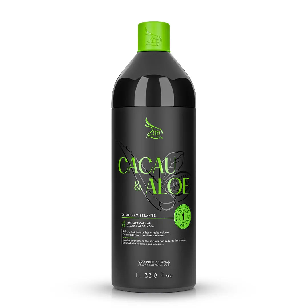 Zap Cosmeticos, Cacau e Aloe, Restoring Conditioner For Hair, 1L