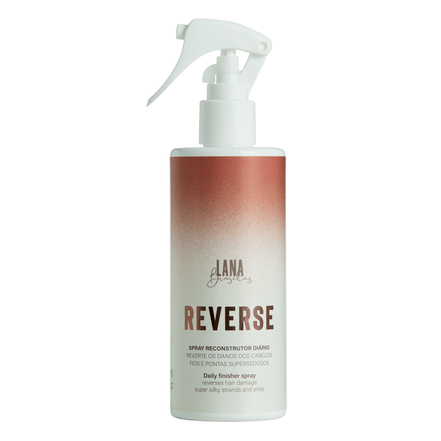 Lana Brasiles | Reverse | Daily Use Spray for Highly Damaged Hair | 260 ml / 8.79 fl.oz.