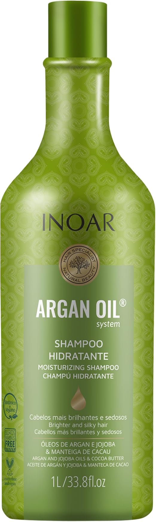 Inoar, Arganplex Construtor, Deep Cleansing Shampoo For Hair 1, 100ml