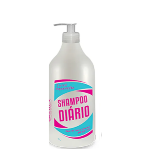Dwellx, Total Reparação Step 1, Deep Cleansing Shampoo For Hair, 1L