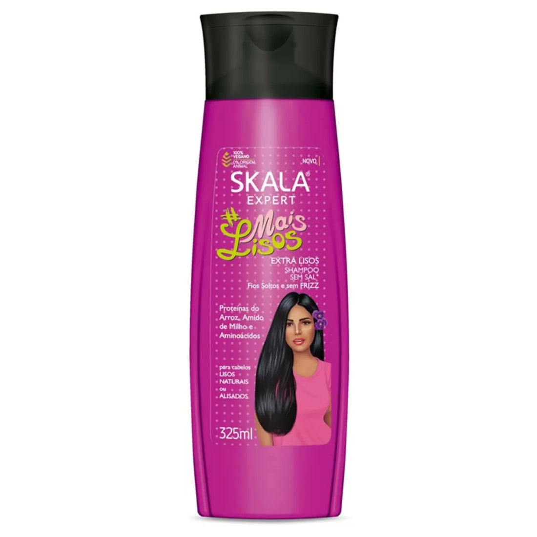 Skala, Mais Lisos, Deep Cleansing Shampoo For Hair, 325ml