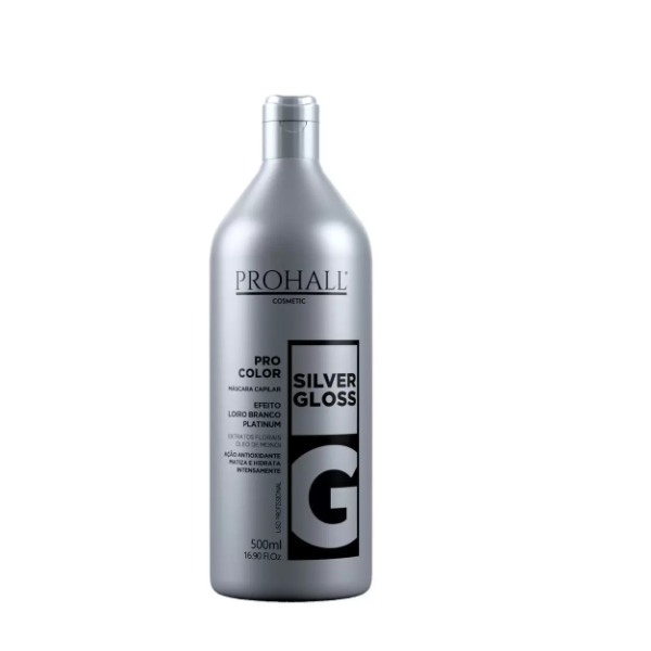 Prohall, Pro Collor Silver Gloss G, Hair Dye For Hair, 500ml