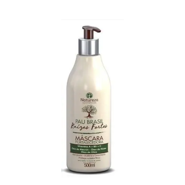 Natureza Cosmeticos, Pau Brasil, Hair Mask For Hair, 500ml