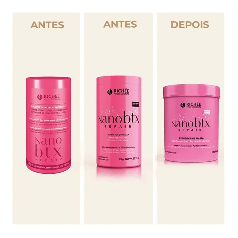 Botox Richee Nanobtx Repair Hair Mask – Advanced Hair Restoration 1Kg
