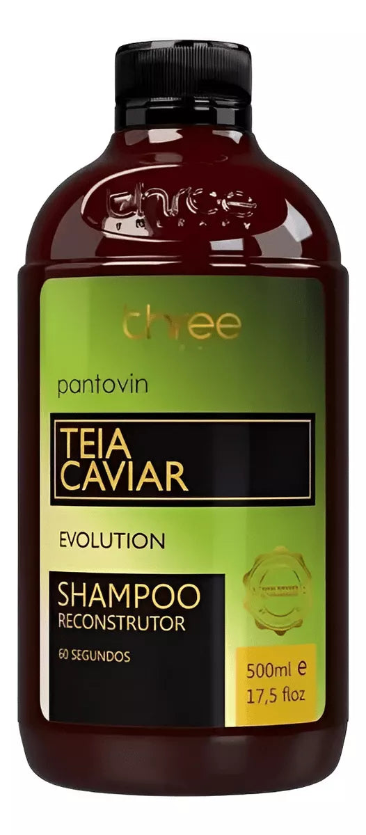 Caviar Web Shampoo 500ml Pantovin Three Therapy