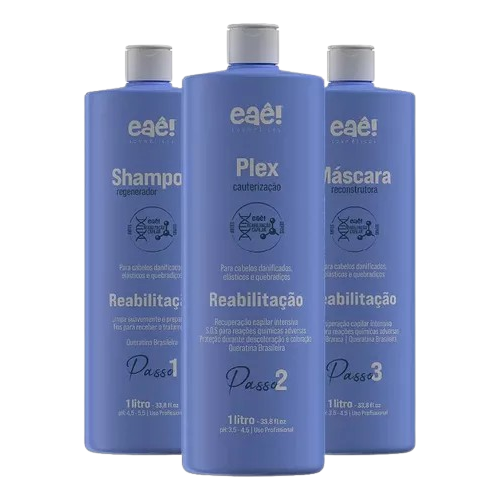 3 Step Hair Rehabilitation Kit 1L