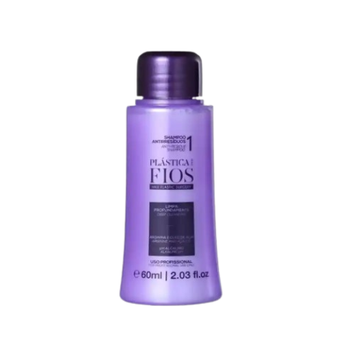 Cadiveu, Plastica dos Fios Step 1, Deep Cleansing Shampoo For Hair, 60ml