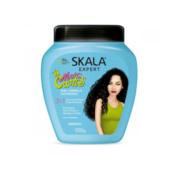 SKALA Hair Type - Eliminate Anti Frizz For Curly Hair -2 in 1 Conditioning Treatment Cream -100% VEGAN - 1000g | 35.2 oz