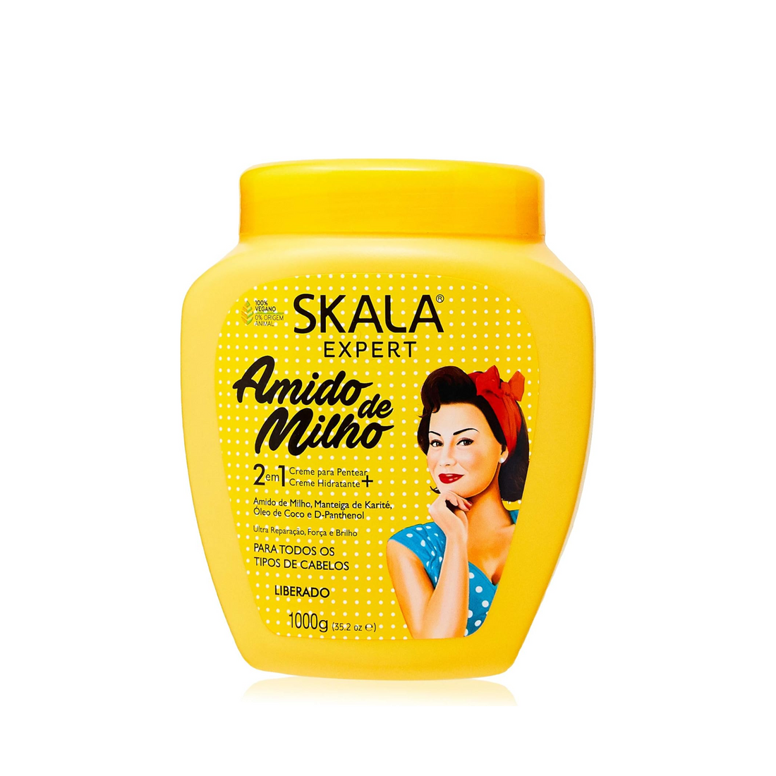 Skala Expert Scara Expert Corn Starch – All Hair Treatment Cream 1000g | 35.2 oz