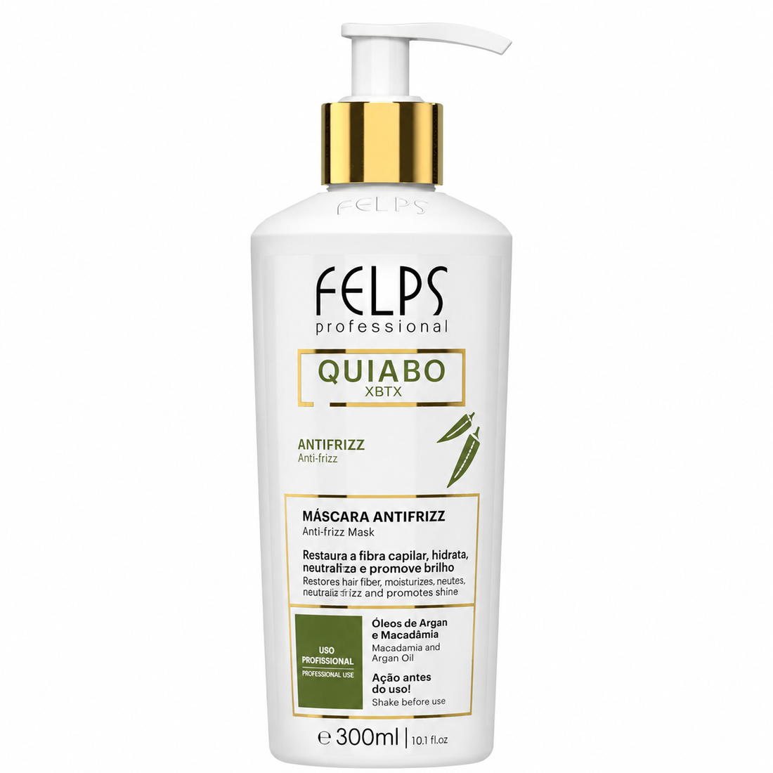 Felps, Quiabo, Restoring Conditioner For Hair, 300ml