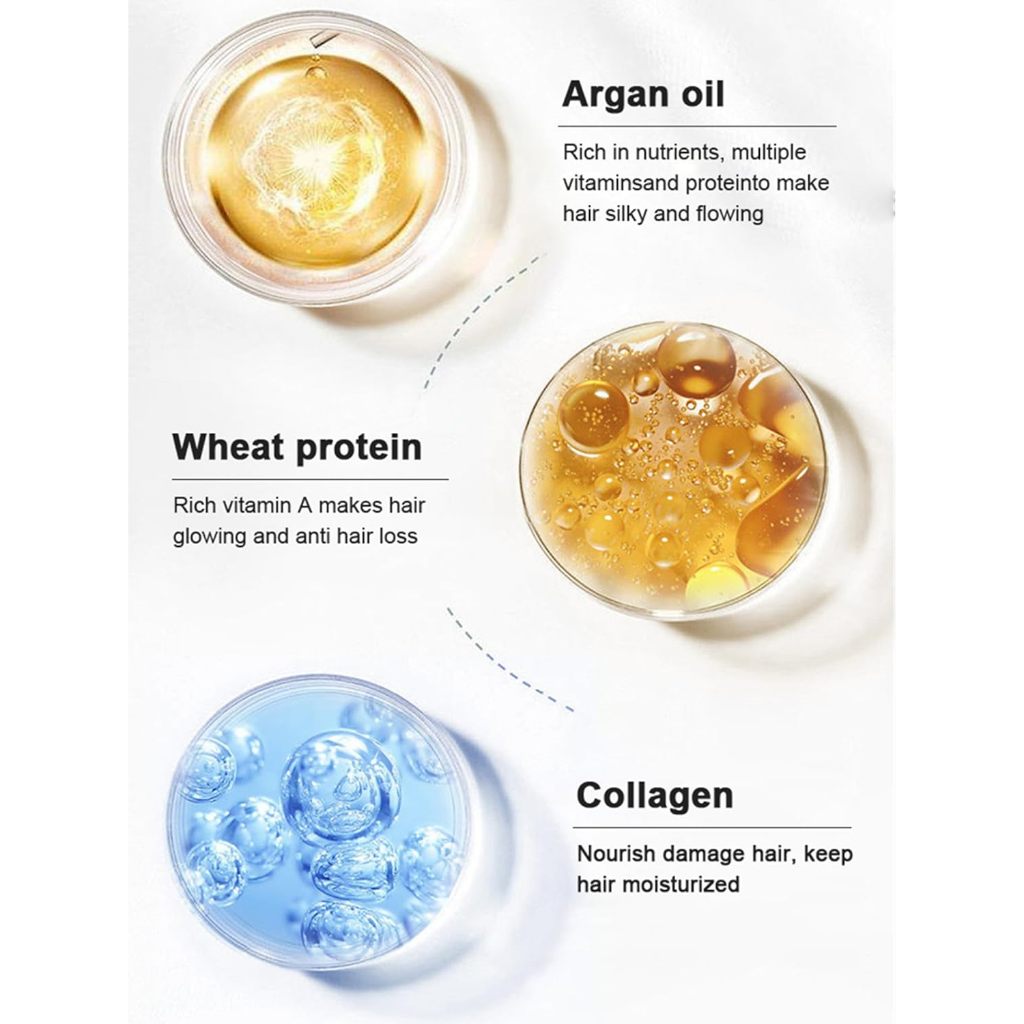 Karseell Collagen Hair Treatment Deep Repair Argan Oil Collagen 500ml