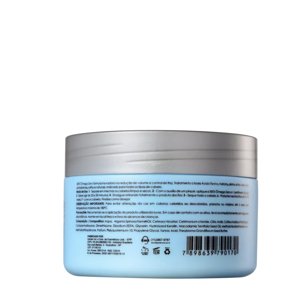 Felps XBTX Omega Zero Masque capillaire pour cheveux 300 g | 10,58 oz