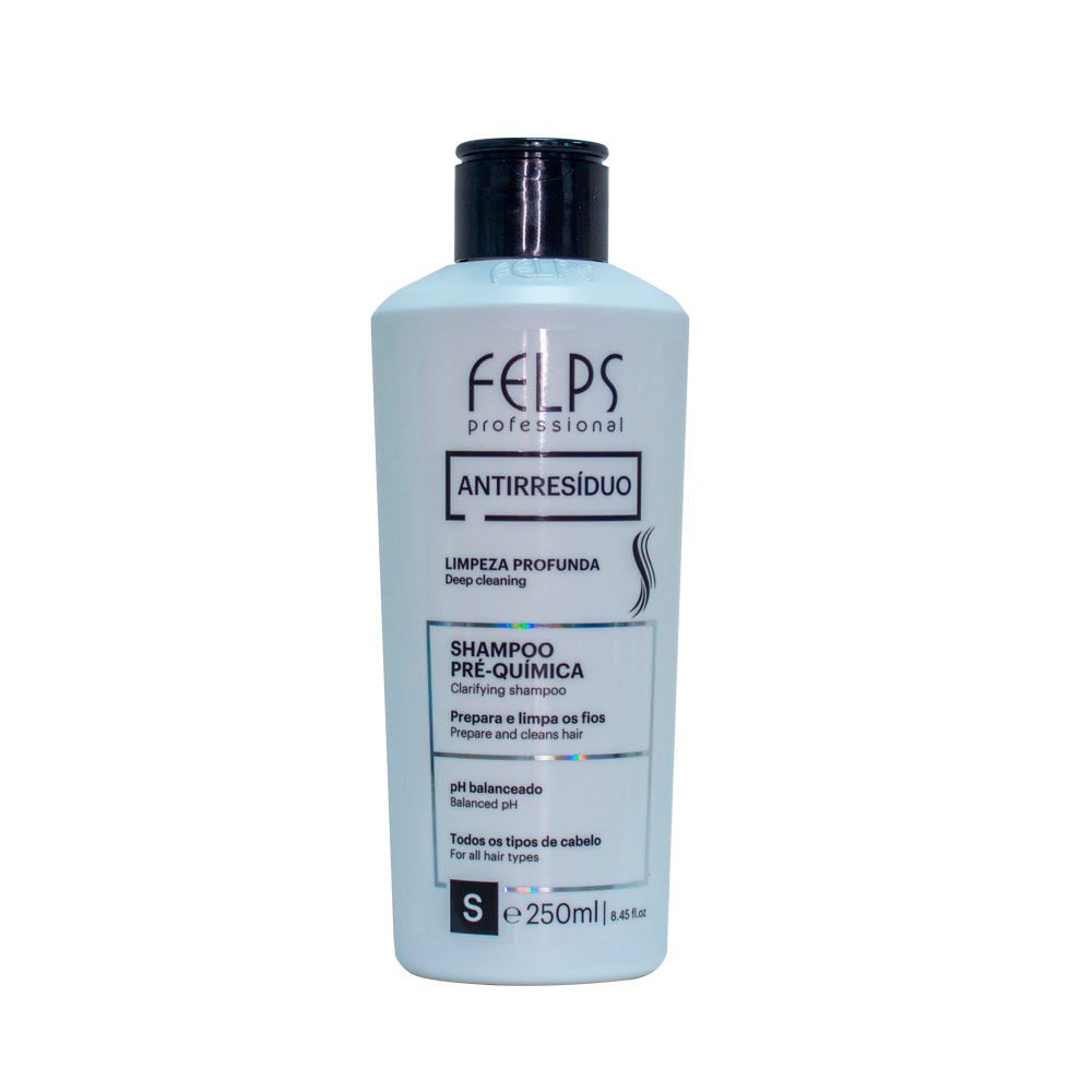 Felps, Antirresiduo, Deep Cleansing Shampoo For Hair, 250ml 8.4 oz