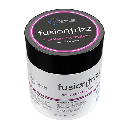 BRScience, Fusion Frizz Moisture Nutrition, Hair Mask For Hair, 500ml | 16.9 fl.oz.