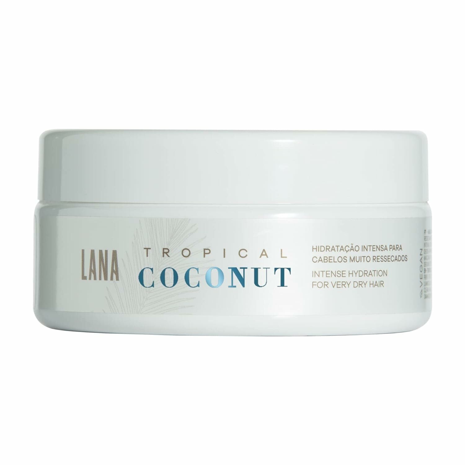 Lana Brésiliens | Masque à la noix de coco tropicale | Hydratation Intense Pour Cheveux Très Secs | (200 grammes / 7,05 onces)