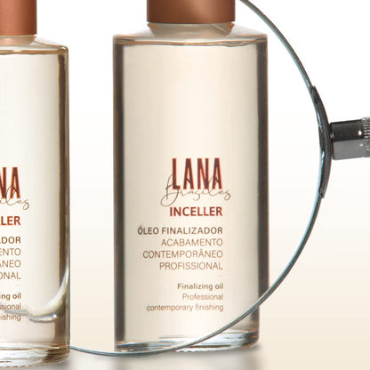Lana Brasiles | Inceller Finishing Oil | Frizz Free And Much Shinier Hair | 60 ml / 2.02 fl.oz.