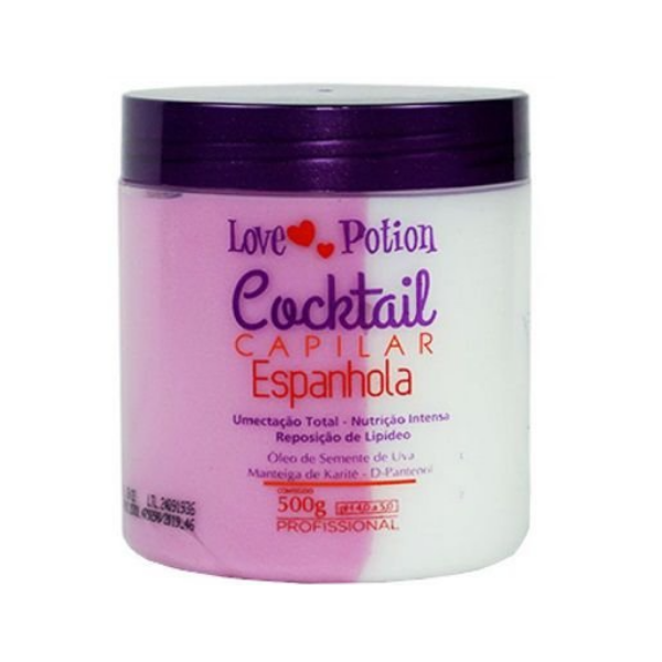 Love Potion, Espanhola, Masque Capillaire Pour Cheveux, 500g