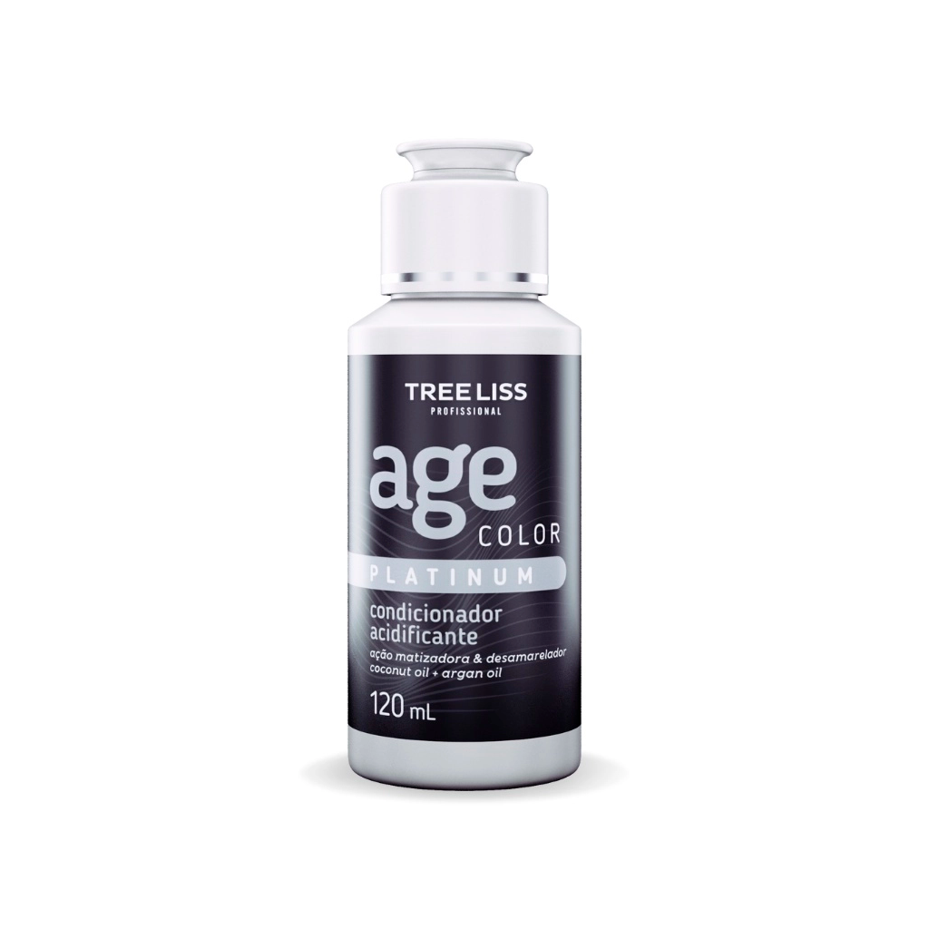 Treeliss  Age Color Platinum  Hair Dye For Hair  120ml 4.0 oz