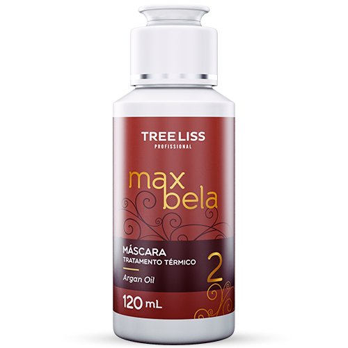 Tree Liss, Max Bela Dose Unica, Condicionador Restaurador Para Cabelos 2, 120ml