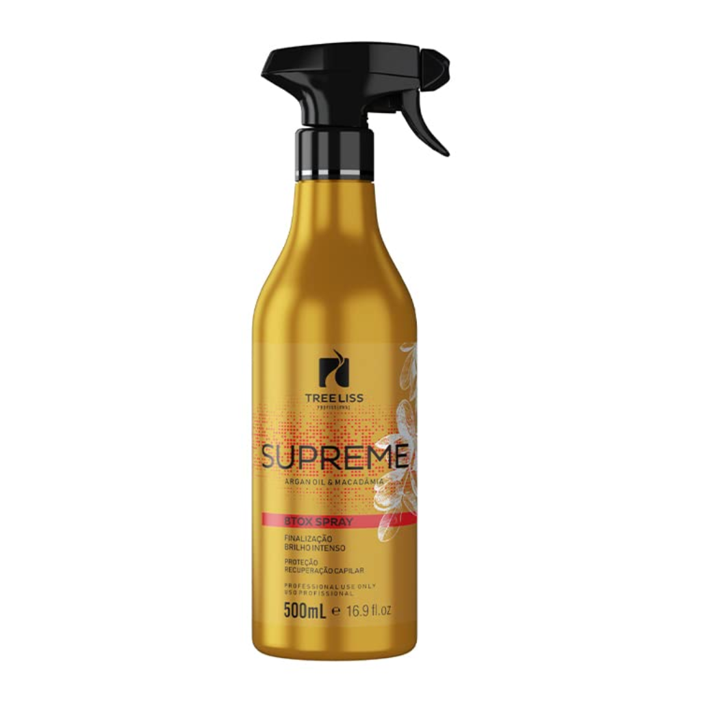 Treeliss, Supreme BTX Spray, Masque capillaire pour cheveux, 500 ml 16,9 oz