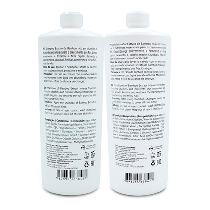 Felps  Kit Extrato de Bamboo 2x1L 33.8 oz