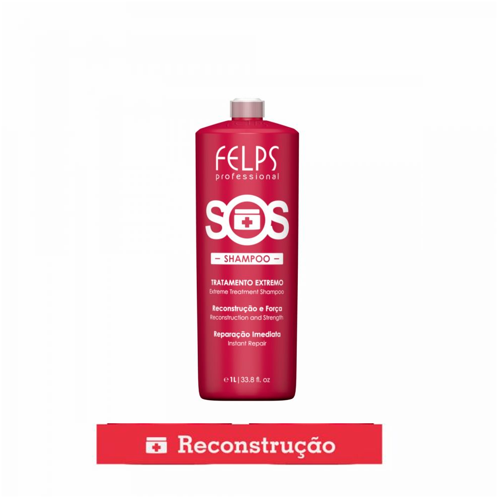 Felps, Kit SOS Traitement Extremo, 2x1L | 38,2 onces