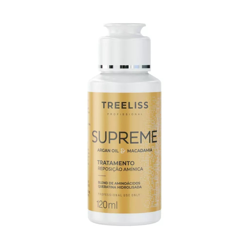 Tree Liss, Supreme, Tratamento Reposiçao Aminica 2, Hair Mask For Hair, 120ml
