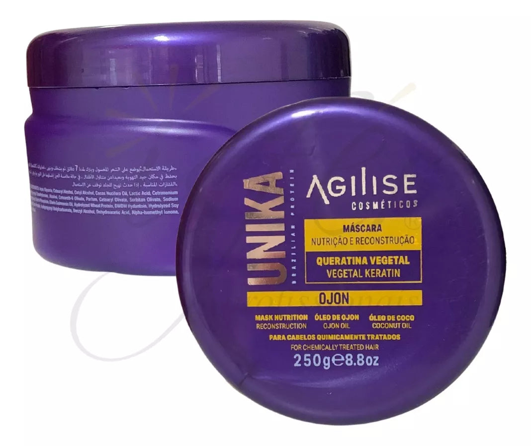 Agilise, Unika Mascara Ojon, Hair Mask For Hair, 250g