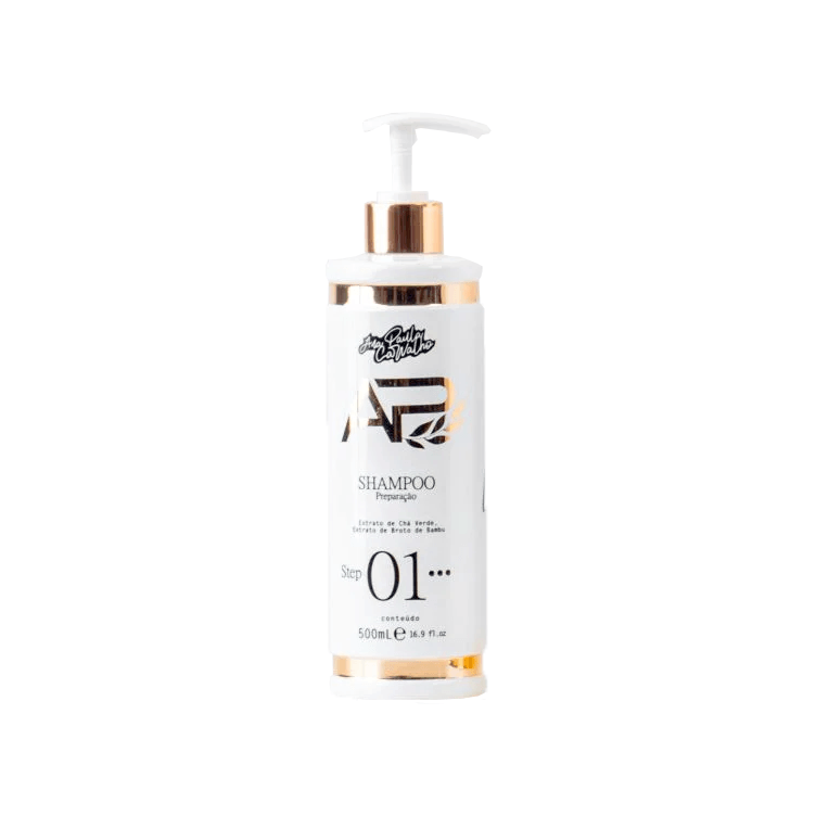 Ana Paula Carvalho, Liso Lambido, Deep Cleansing Shampoo For Hair, 500ml - BUY BRAZIL STORE