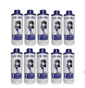 Bonequinha, Kit Shampoo Escandaloso, Deep Cleansing Shampoo For Hair, 10L
