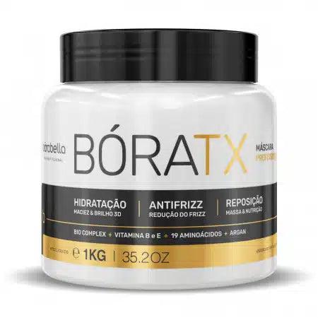 Borabella, Boratx, Hair Mask For Hair, 1kg - 35,2 fl. oz - BUY BRAZIL STORE-buy brazil borabella