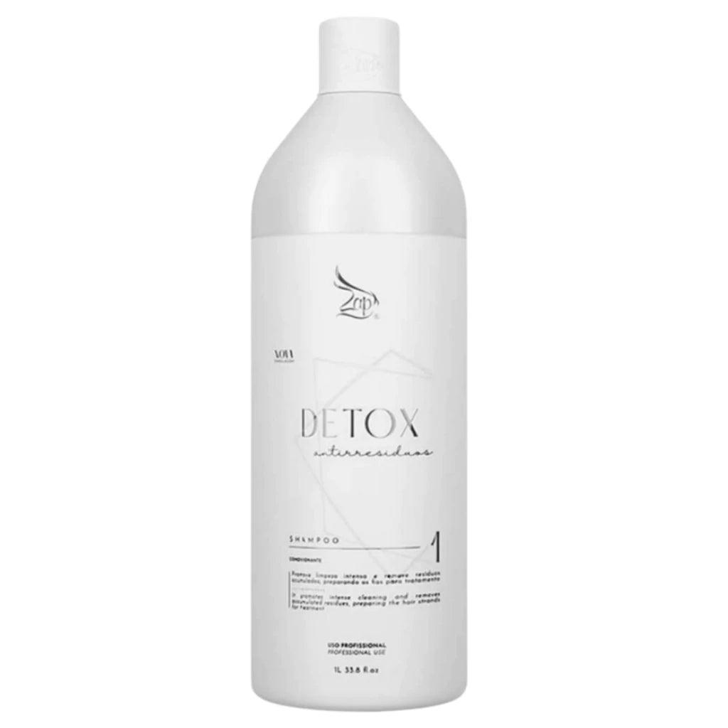Zap Cosmeticos, Total Repair 1, Deep Cleansing Shampoo For Hair, 1L