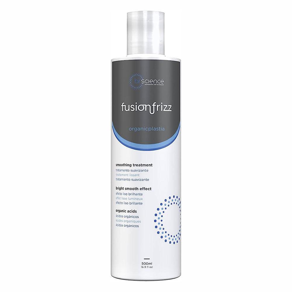BR Science | Fusion Frizz OrganicPlastia | Bright Smoothing Treatment | Organic Acids | 500 ml / 16.9 fl.oz. - BUY BRAZIL STORE