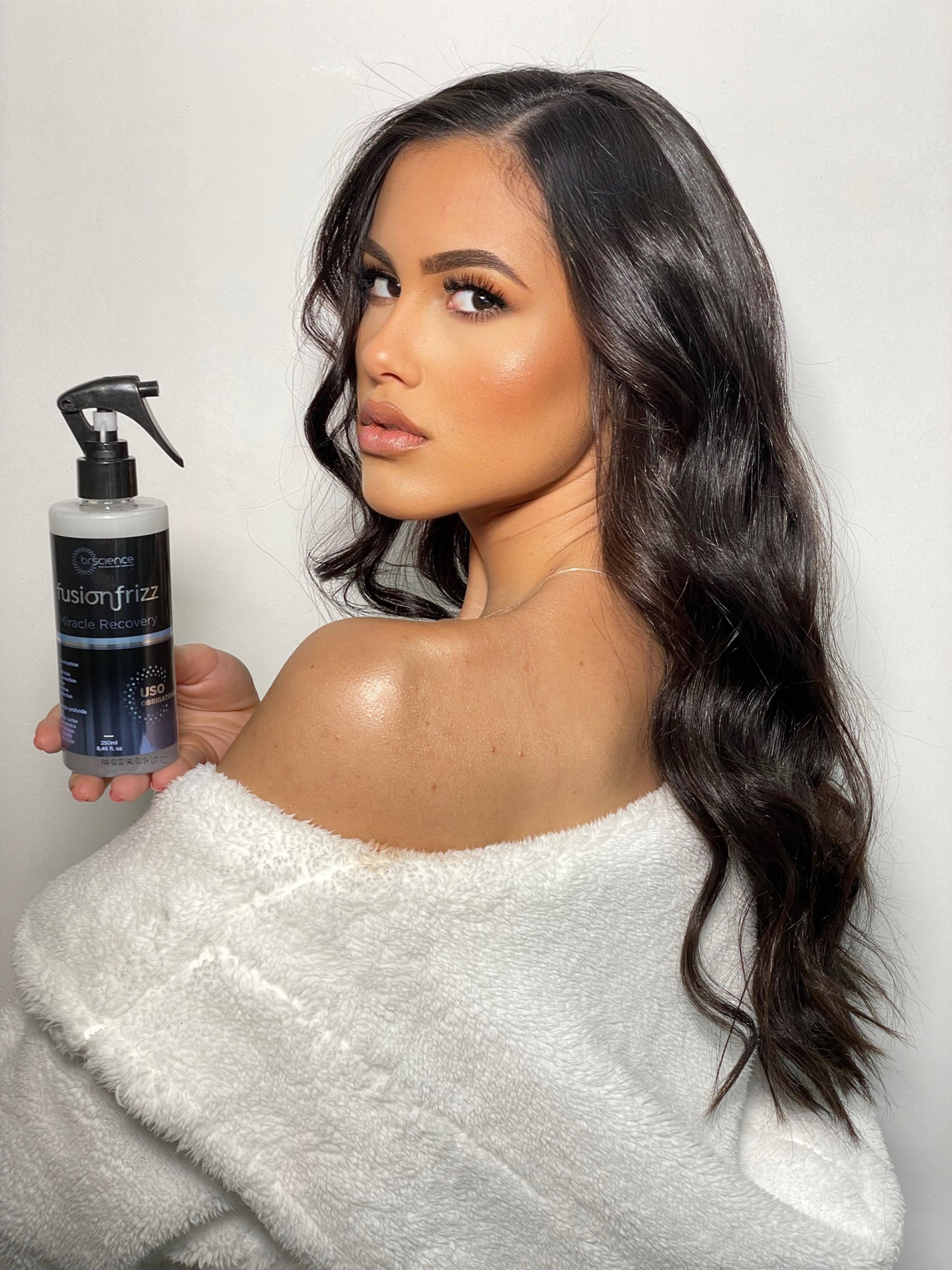 BRScience Fusion Frizz Miracle Recovery Finishing For Hair 250ml | 8.46 oz - BUY BRAZIL STORE