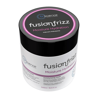 BRScience, Fusion Frizz Moisture Hydration, Hair Mask For Hair, 500ml 19.2 oz - BUY BRAZIL STORE