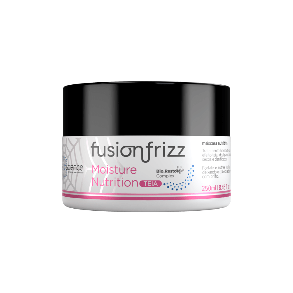 BRScience | Fusion Frizz Moisture Nutrition | 250ml / 8.45 fl oz - BUY BRAZIL STORE