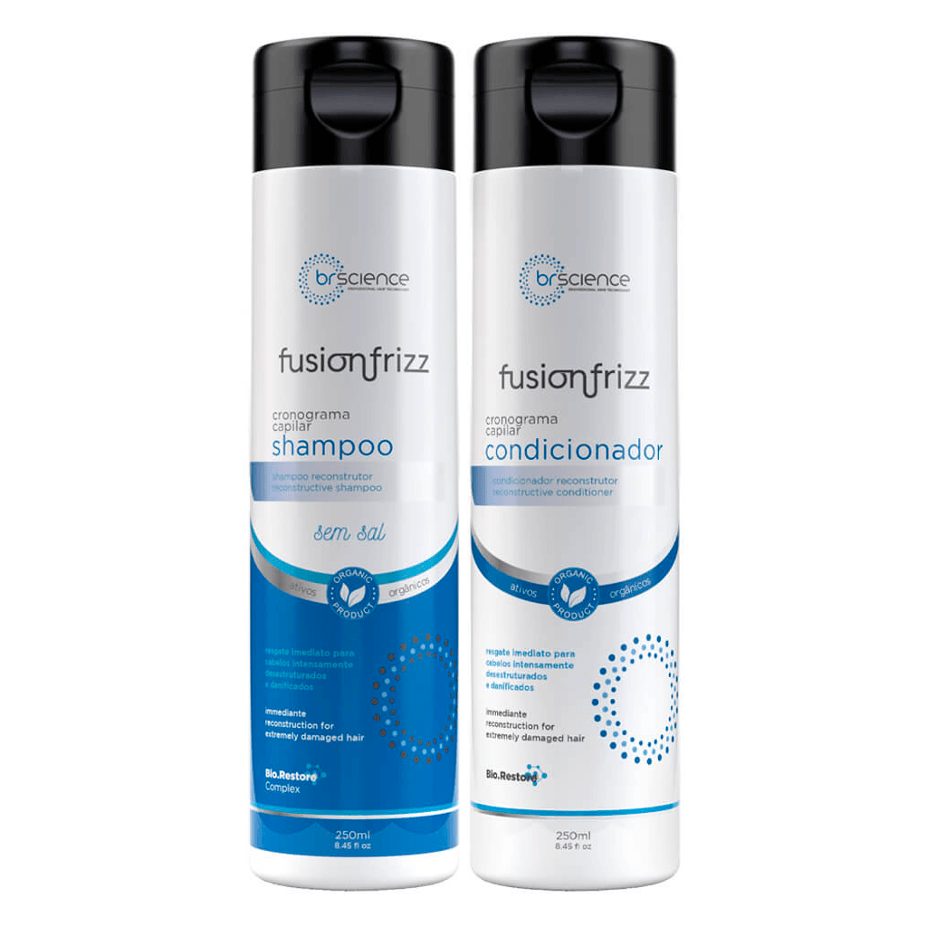Brscience Reconstructing Shampoo and Conditioner 2x250ml - BUY BRAZIL STORE