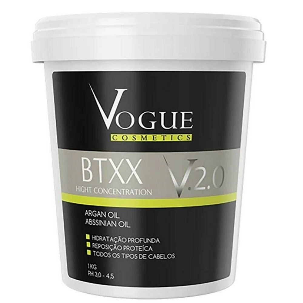 Vogue Btxx High Concentration 2.0, masque capillaire pour cheveux, 1 kg 35,2 oz