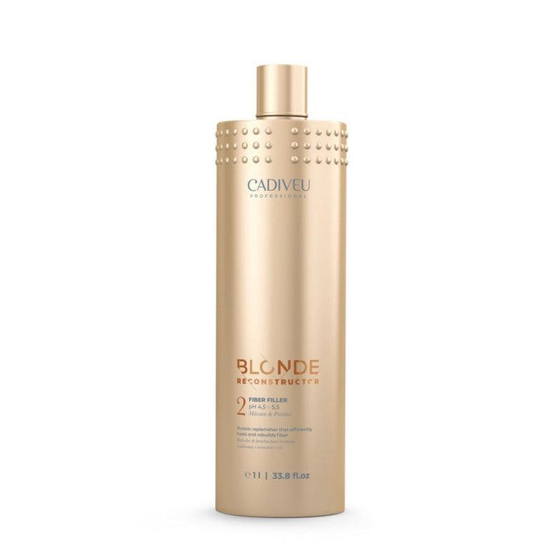 Cadiveu, Blonde Reconstructor Fiber Filler 2, Hair Mask For Hair, 1L - BUY BRAZIL STORE